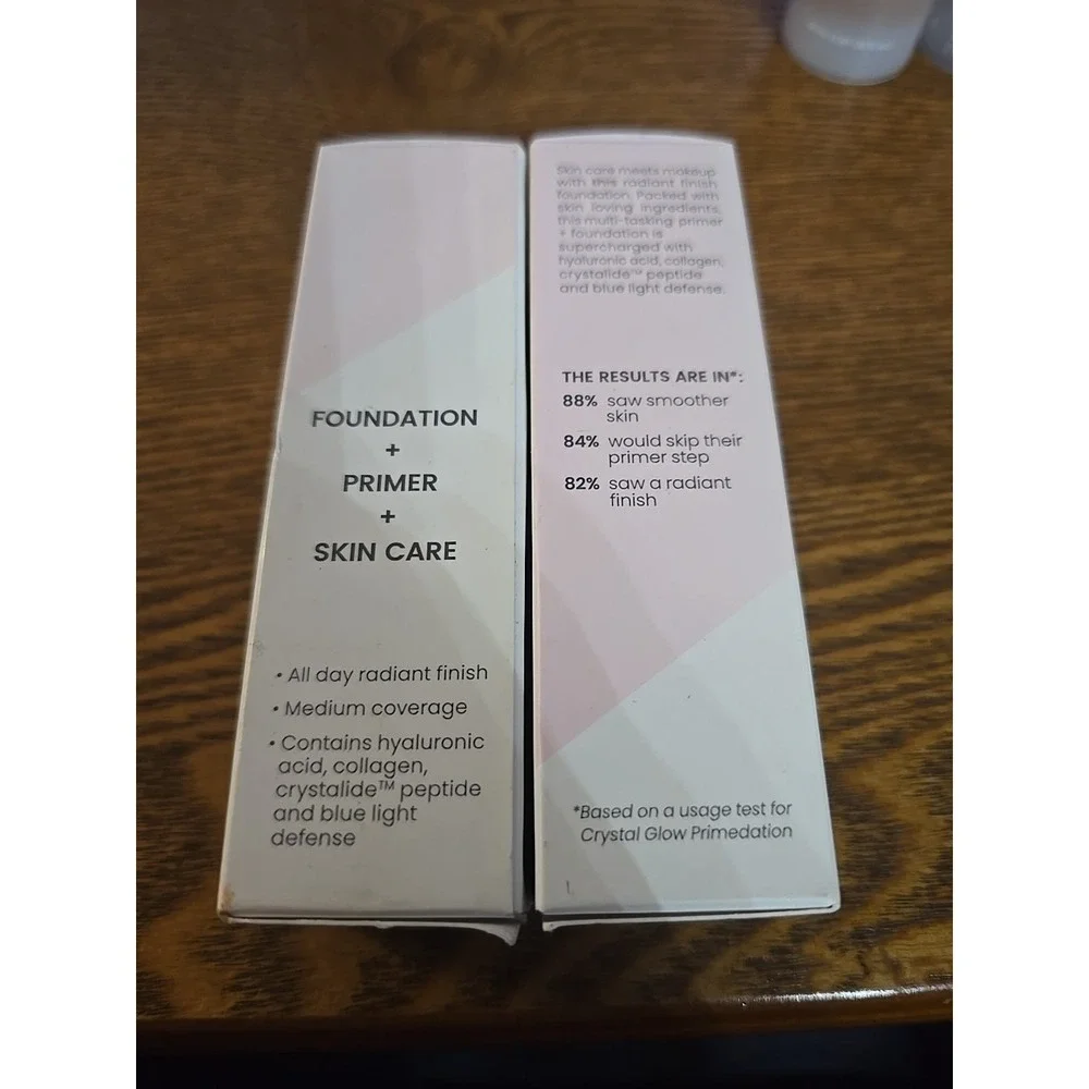 JOAH Foundation Crystal Glow‎ Peptide-Infused MN010 Lot Of 2